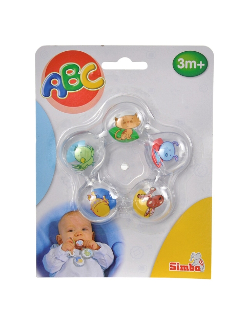 

ABC By ToysRus Infants Multicoloured Teething Ring With Water, Multi