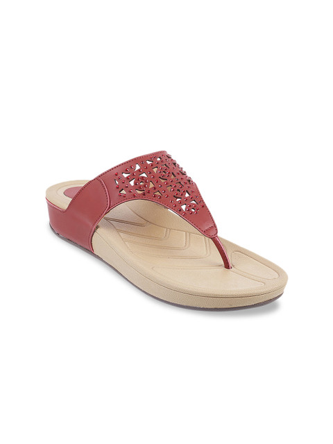

Metro Women Maroon Solid Heels