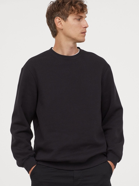 

H&M Black Relaxed Fit Sweater