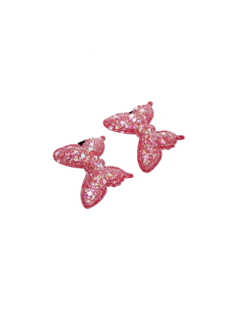 

Stoln Girls Pink Set of 2 Embellished Alligator Hair Clip