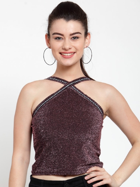 

Everlush Women Purple Solid Top