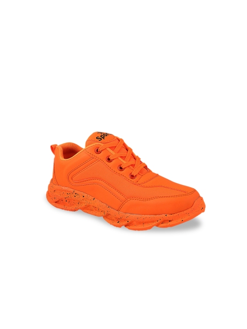 

Shoetopia Boys Orange Sneakers