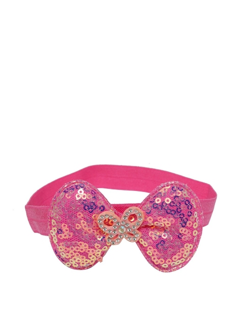 

Stoln Girls Pink Sequinned Hairband