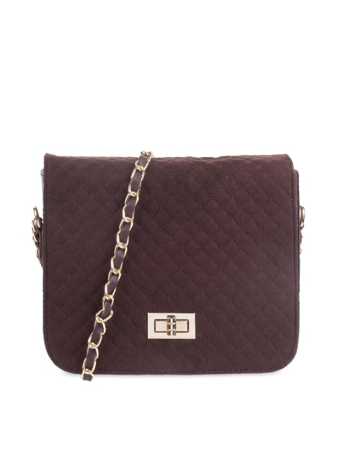 

Metro Brown Textured Sling Bag