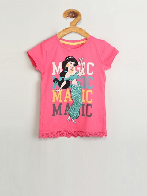 

max Girls Pink Printed Top