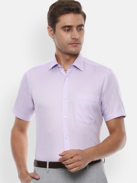 

Van Heusen Men Purple Slim Fit Solid Formal Shirt