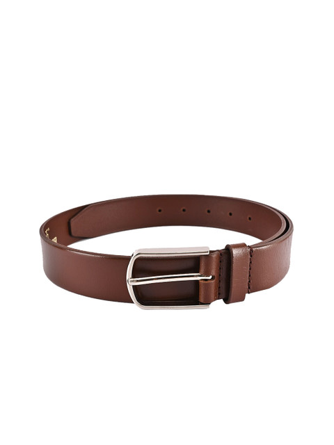 

BuckleUp Men Brown Solid Belt
