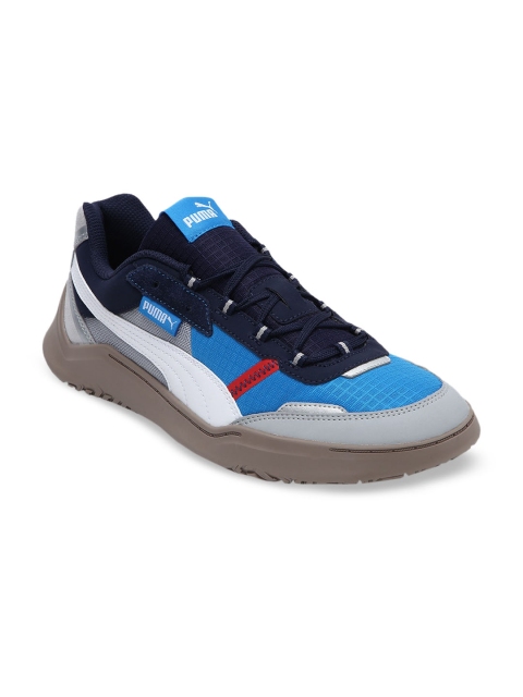 

Puma Unisex Grey & Blue DC Future Trainers