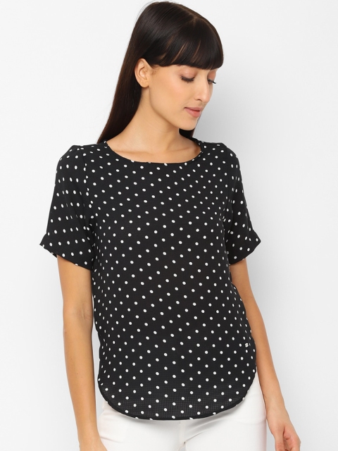 

Allen Solly Woman Black Printed Top
