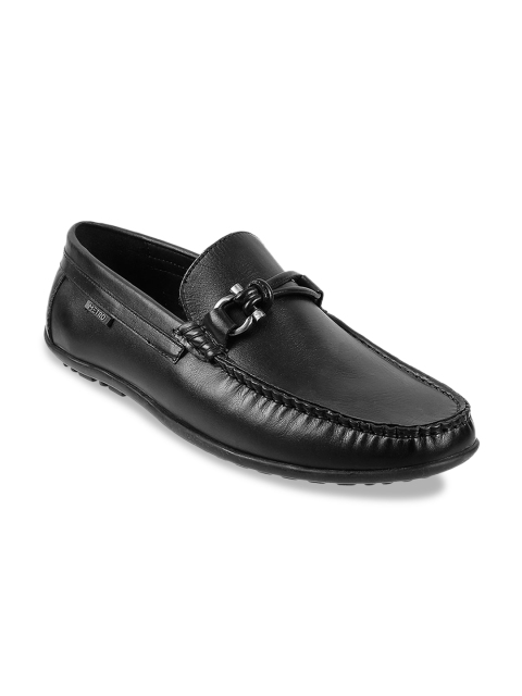 

Metro Men Black Driving Shoes