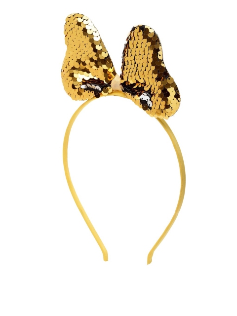 

Stoln Girls Yellow Sequinned Hairband