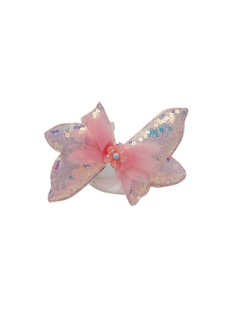 

Stoln Girls Pink Embellished Alligator Hair Clip