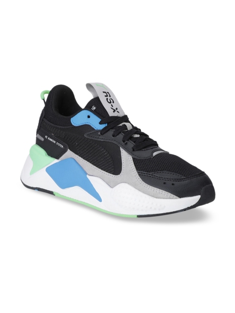 

Puma Kids Black RS-X Monday Youth Trainers Gym Shoes
