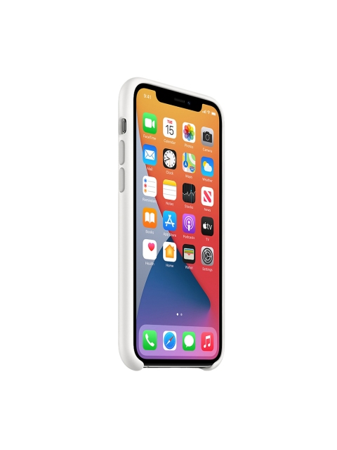 

TREEMODA White Solid Silicone iPhone 11 Case