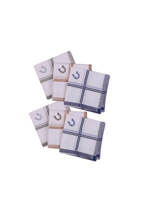 

Blacksmith Men Pack Of 6 Handkerchief Accessory Gift Set, White