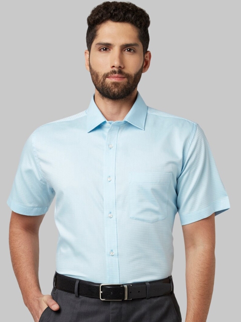 

Park Avenue Men Blue Regular Fit Solid Formal Shirt