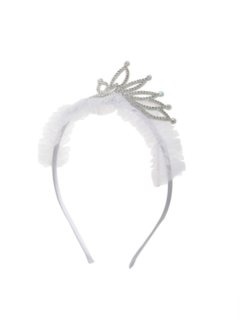 

Stoln Girls White Embellished Hairband