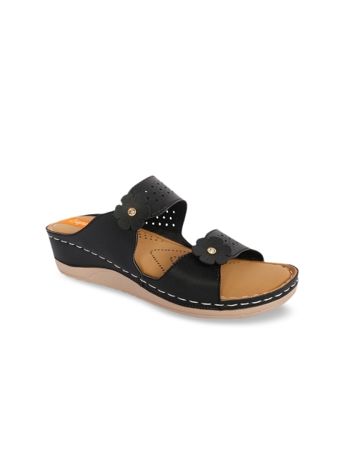 

ZAPATOZ Women Black Solid Comfort Heels