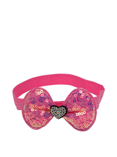 

Stoln Girls Pink Embellished Hairband