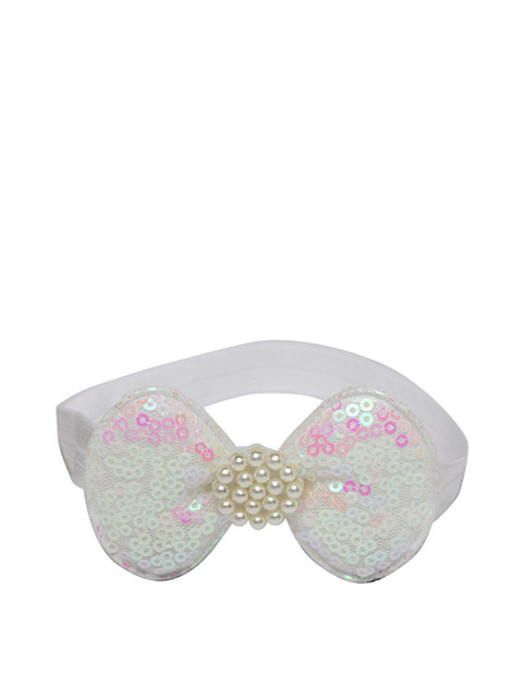 

Stoln Girls White Embellished Hairband