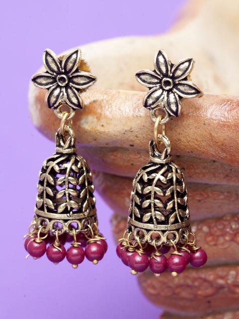 

Stoln Gold-Toned Classic Jhumkas