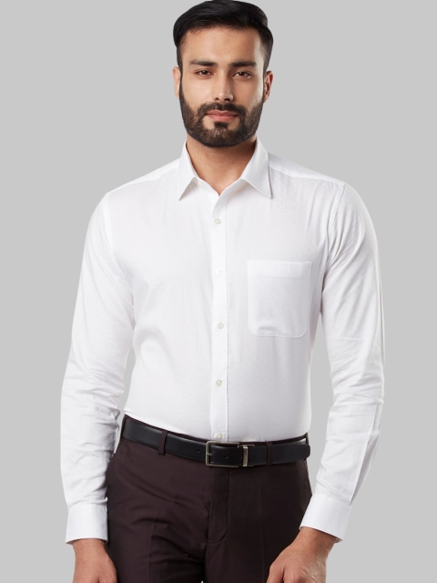 

Raymond Men White Slim Fit Solid Formal Shirt