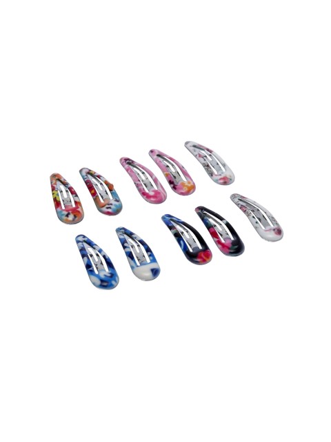 

Stoln Girls Multicoloured Set of 5 Tic Tac Hair Clip, Multi