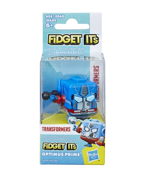 

TRANSFORMERS Kids Blue Fidget Its Cube Optimus Prime