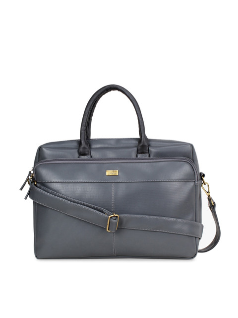 

yelloe Men Blue Solid Laptop Bag