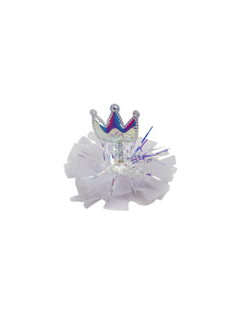 

Stoln Girls White & Blue Embellished Alligator Hair Clip