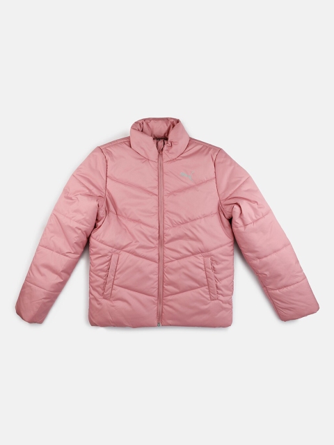 

Puma Girls Pink Solid Puffer Jacket