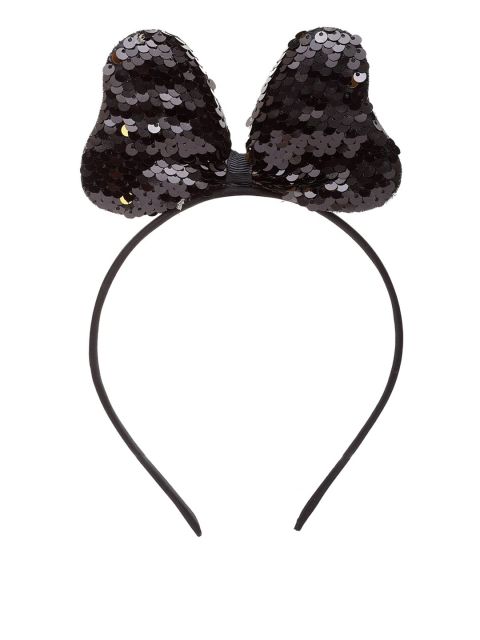 

Stoln Girls Black Sequinned Hairband