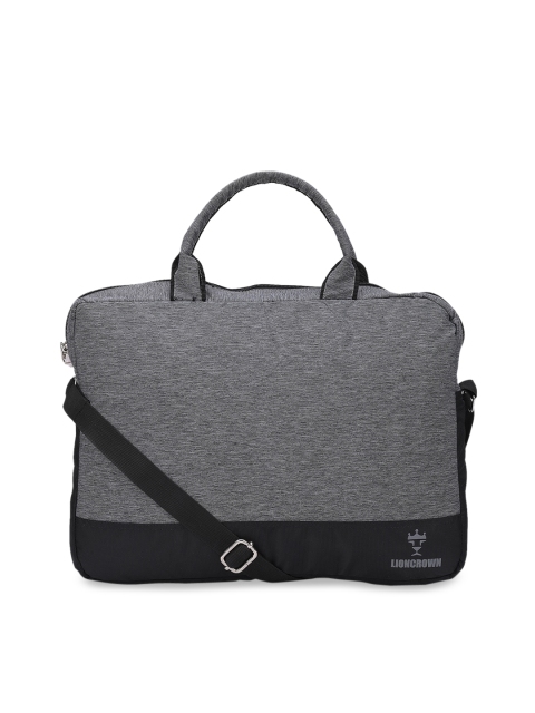 

Lioncrown Unisex Grey Solid 16 Inch Laptop Bag