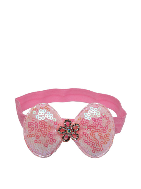 

Stoln Girls Pink Sequinned Hairband