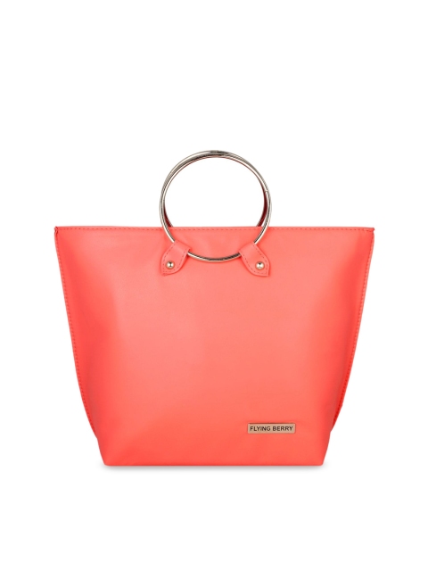 

FLYING BERRY Red Solid Handheld Bag