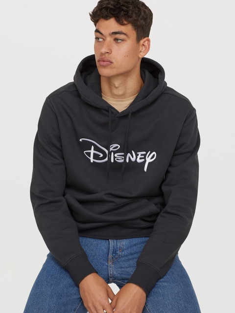 

H&M Black Disney Printed Hoodie
