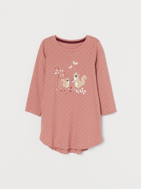 

H&M Girls Pink Patterned Nightdress