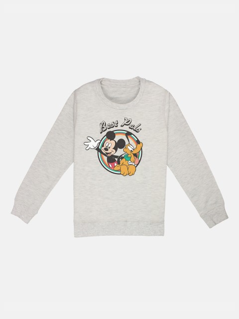 

Kids Ville Boys Grey Mickey & Friends Printed Sweatshirt