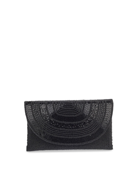 

Metro Black Embellished Purse Clutches