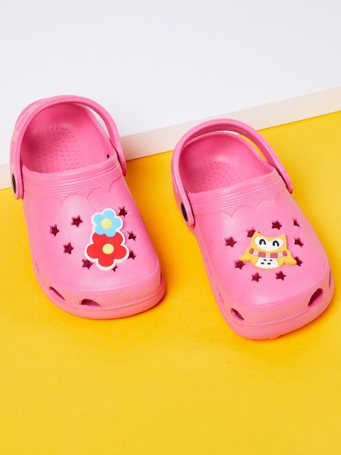 

max Girls Pink Embellished Clogs