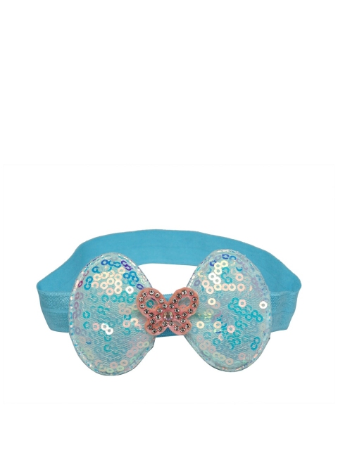 

Stoln Girls Blue Sequinned Bow Hairband