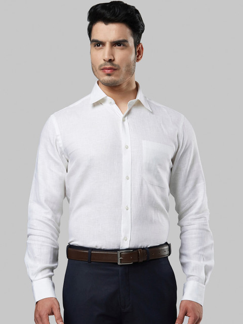 

Raymond Men White Regular Fit Solid Formal Shirt