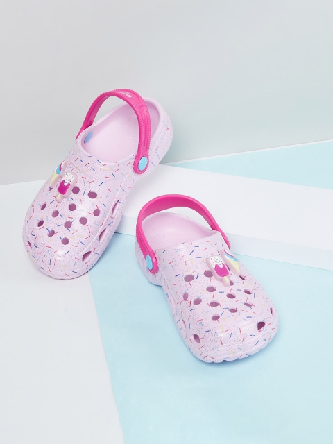 

max Girls Pink Embellished Clogs