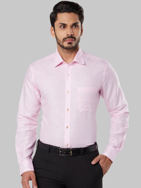 

Raymond Men Pink Regular Fit Solid Formal Shirt