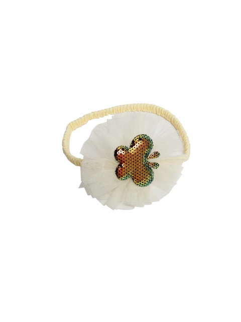 

Stoln Girls White Cloth Hairband