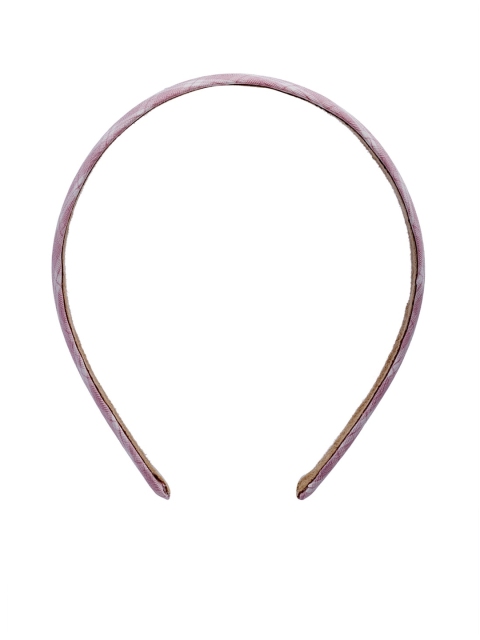 

Stoln Girls Pink & Off-White Checked Hairband