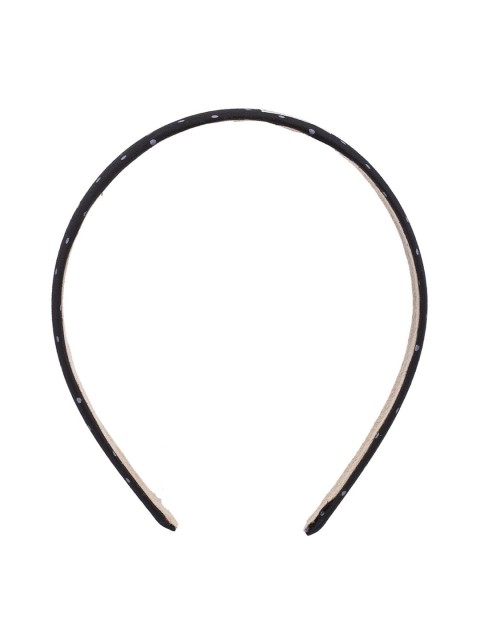 

Stoln Girls Black Polka Dot Printed Hairband