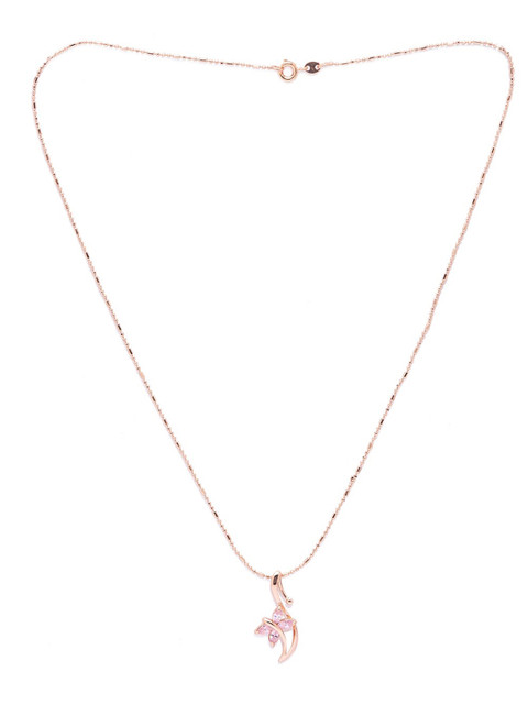 

Globus Rose Gold-Plated Delicate Metal Chain