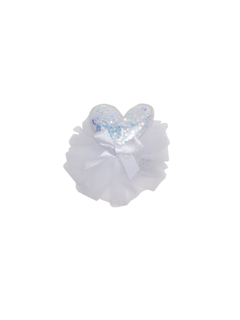 

Stoln Girls White Embellished Alligator Hair Clip