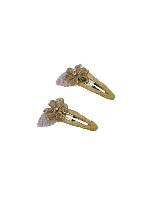 

Stoln Girls Gold-Toned Set of 2 Tic Tac Hair Clips